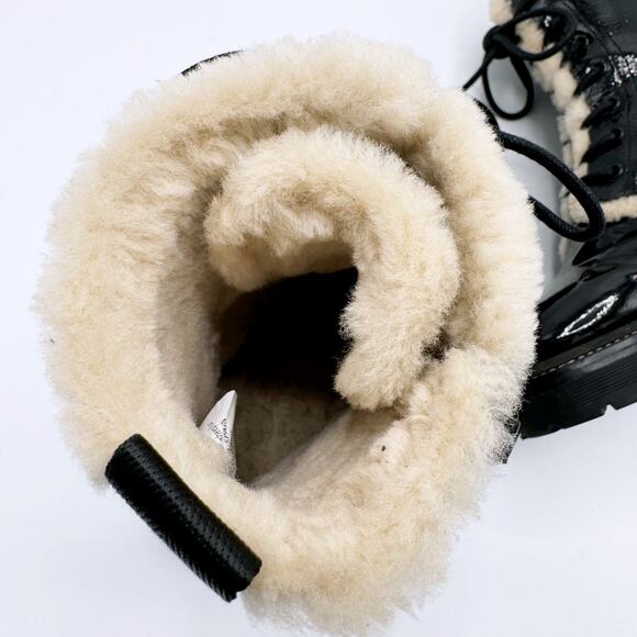 Tory Burch Women's Miller Shearling Lug Sole Boot - Picture 10 of 12